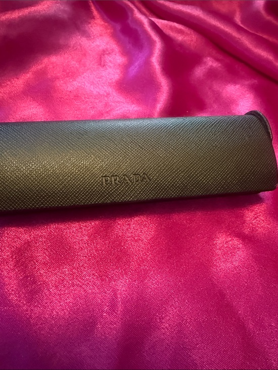 Prada Accessories - Prada Black Textured Eyewear Case